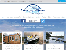 Tablet Screenshot of northsidemarina.net